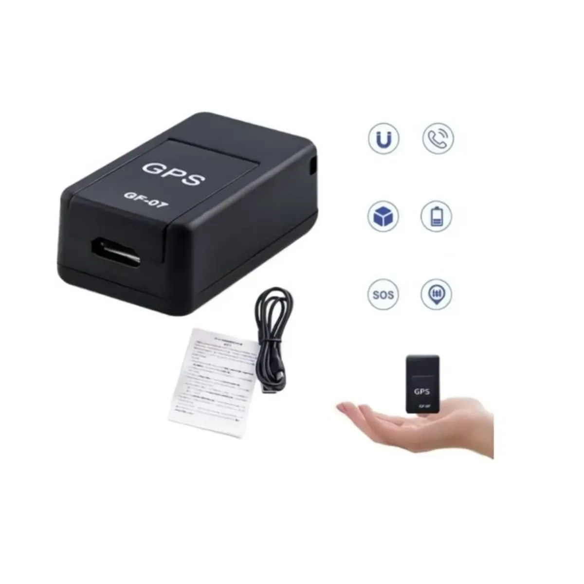 GENERICO - Rastrador GPS mini Tracker Auto moto llaves Mascotas