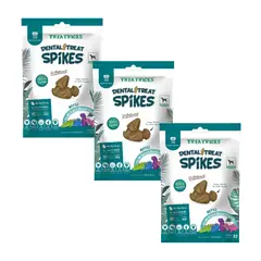 GENERICO - Dental Treat Spikes Natura Nourish - Premio Perro - Pack 3