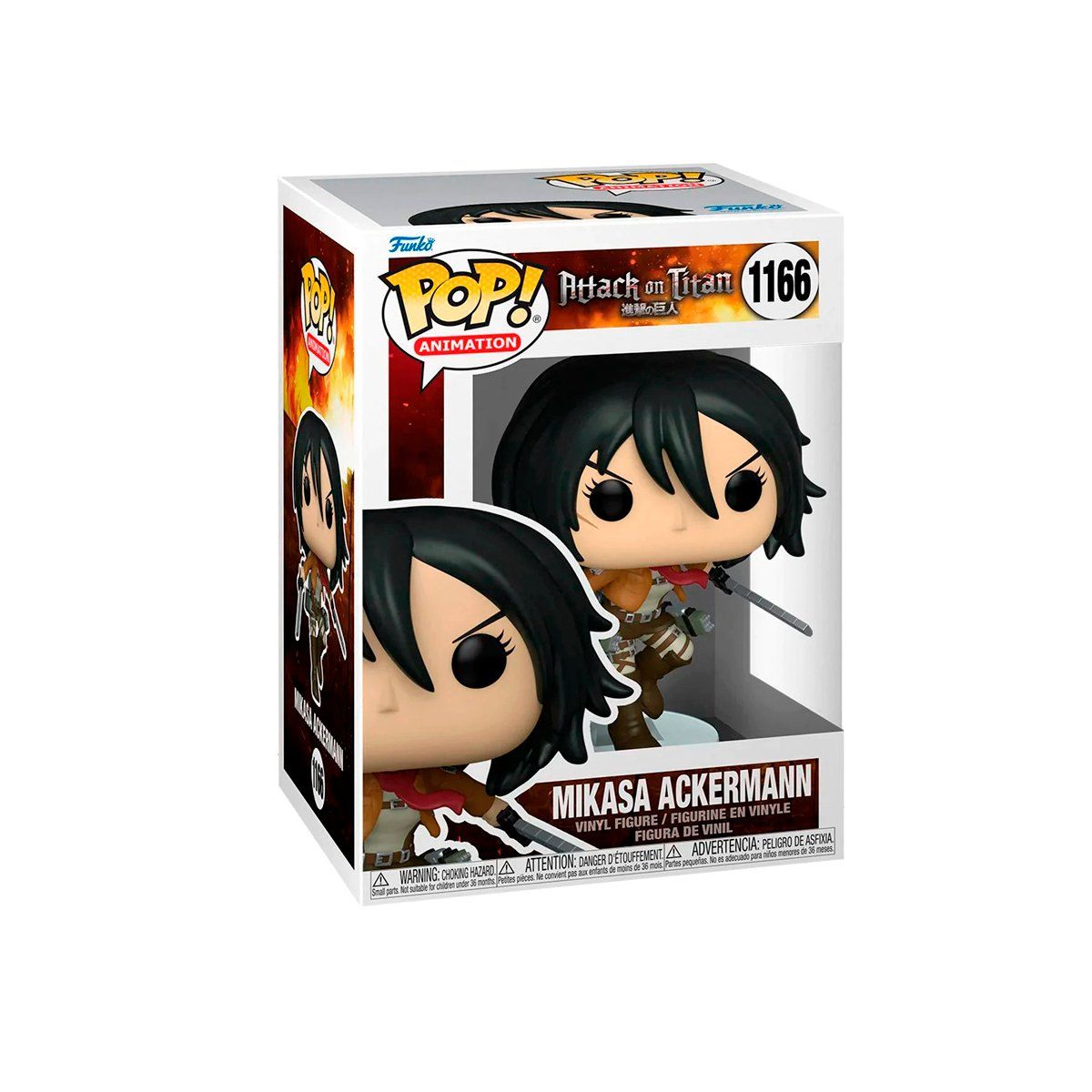 FUNKO - Funko Pop Animation Attack On Titan S3 Mikasa Ackerman 1166