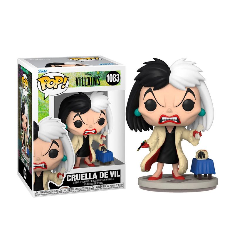 FUNKO - Funko Pop Disney Villains Cruella de Vil 1083 FUNKO