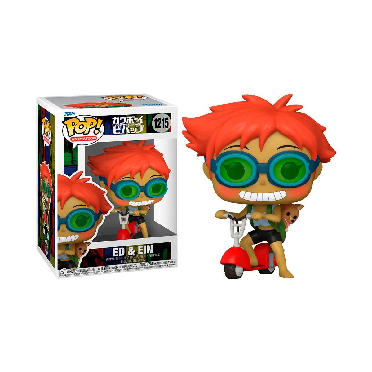 FUNKO - Funko Pop Animation Cowboy Bebop Ed and Ein 1215