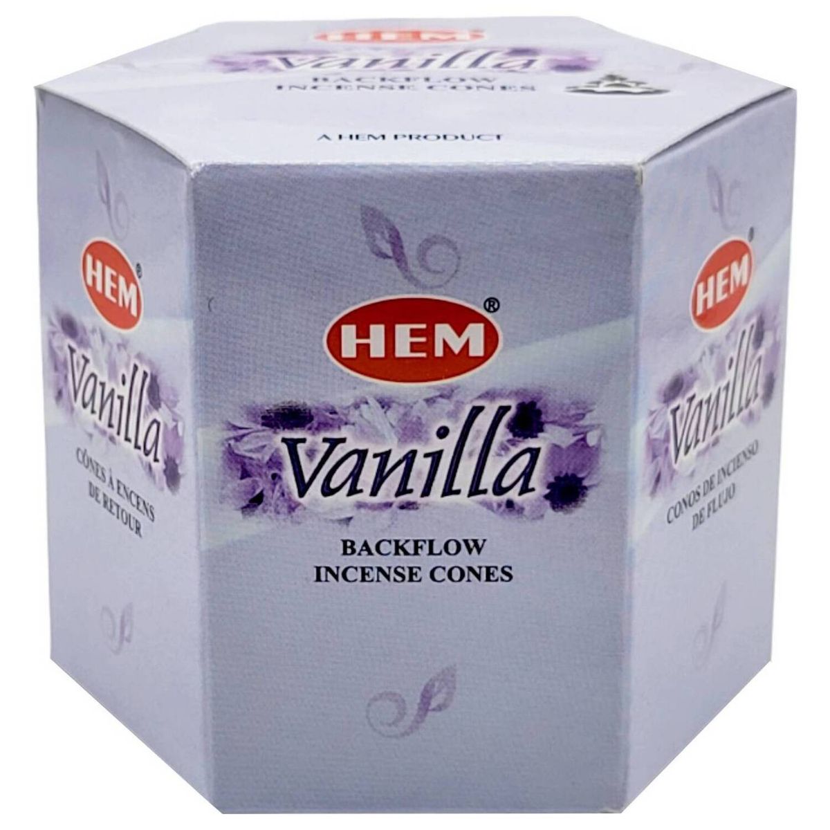 GENERICO - Conos de Incienso para Cascada Vainilla 40 unidades - HEM