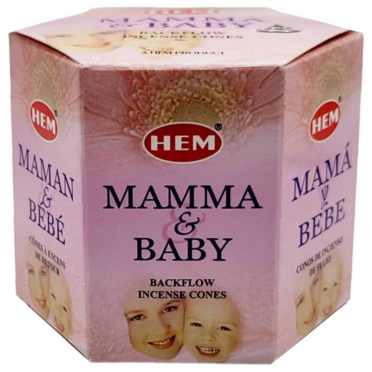 GENERICO - Conos de Incienso para Cascada Mamá y Bebe 40 unidades - HEM