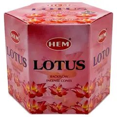 GENERICO - Conos de Incienso para Cascada Loto 40 unidades - HEM