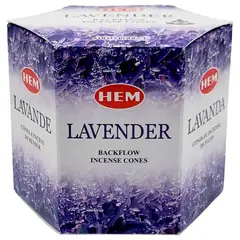 GENERICO - Conos de Incienso para Cascada Lavanda 40 unidades - HEM