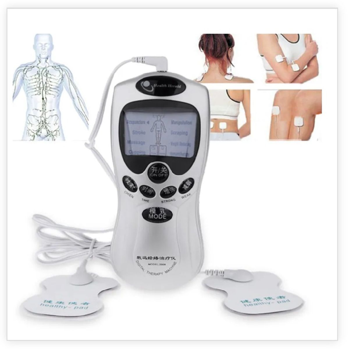 GENERICO - Electrofisico Electroestimulador Tens Masajeador