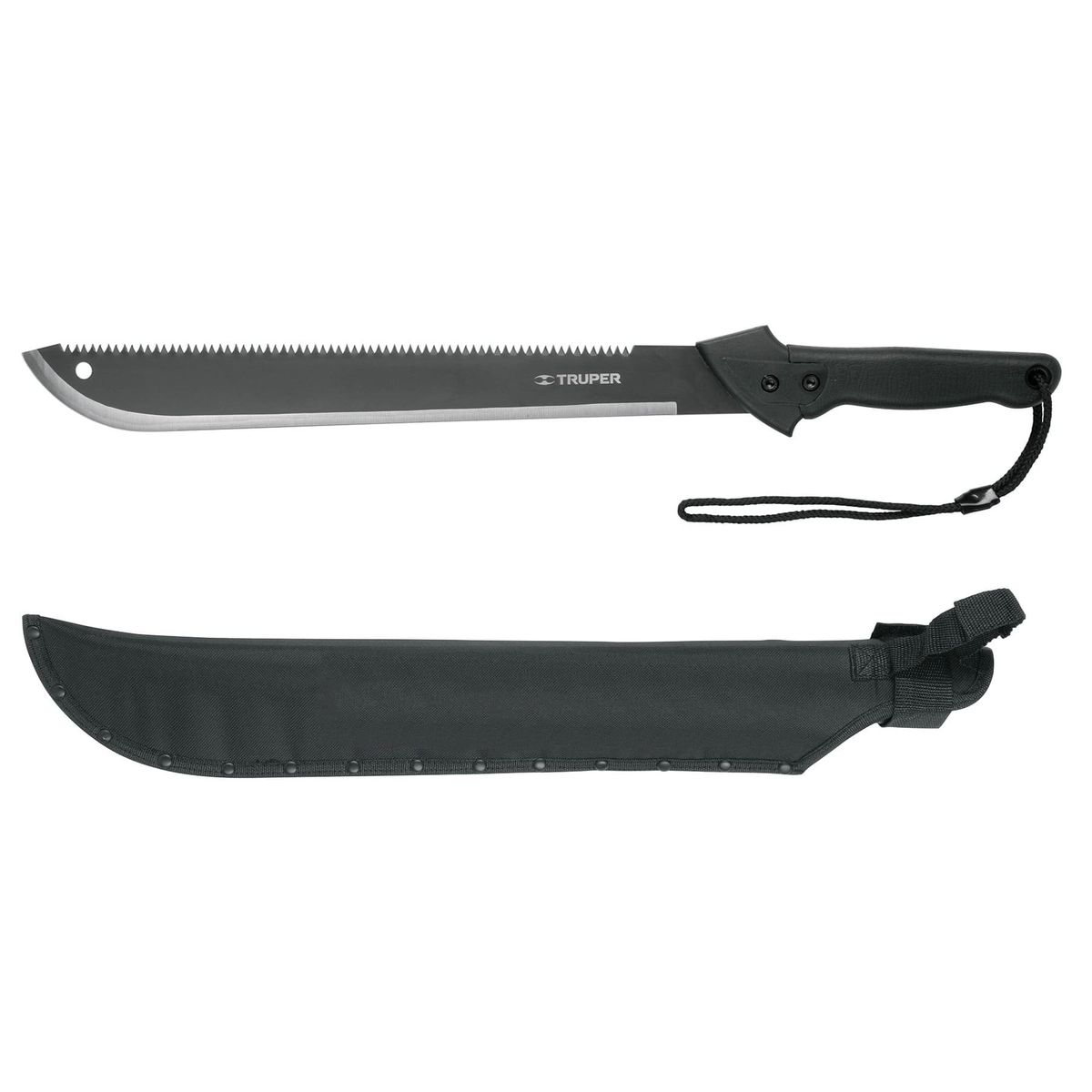 TRUPER - Machete Truper Doble Filo 18 Pulg(46cm) Con funda