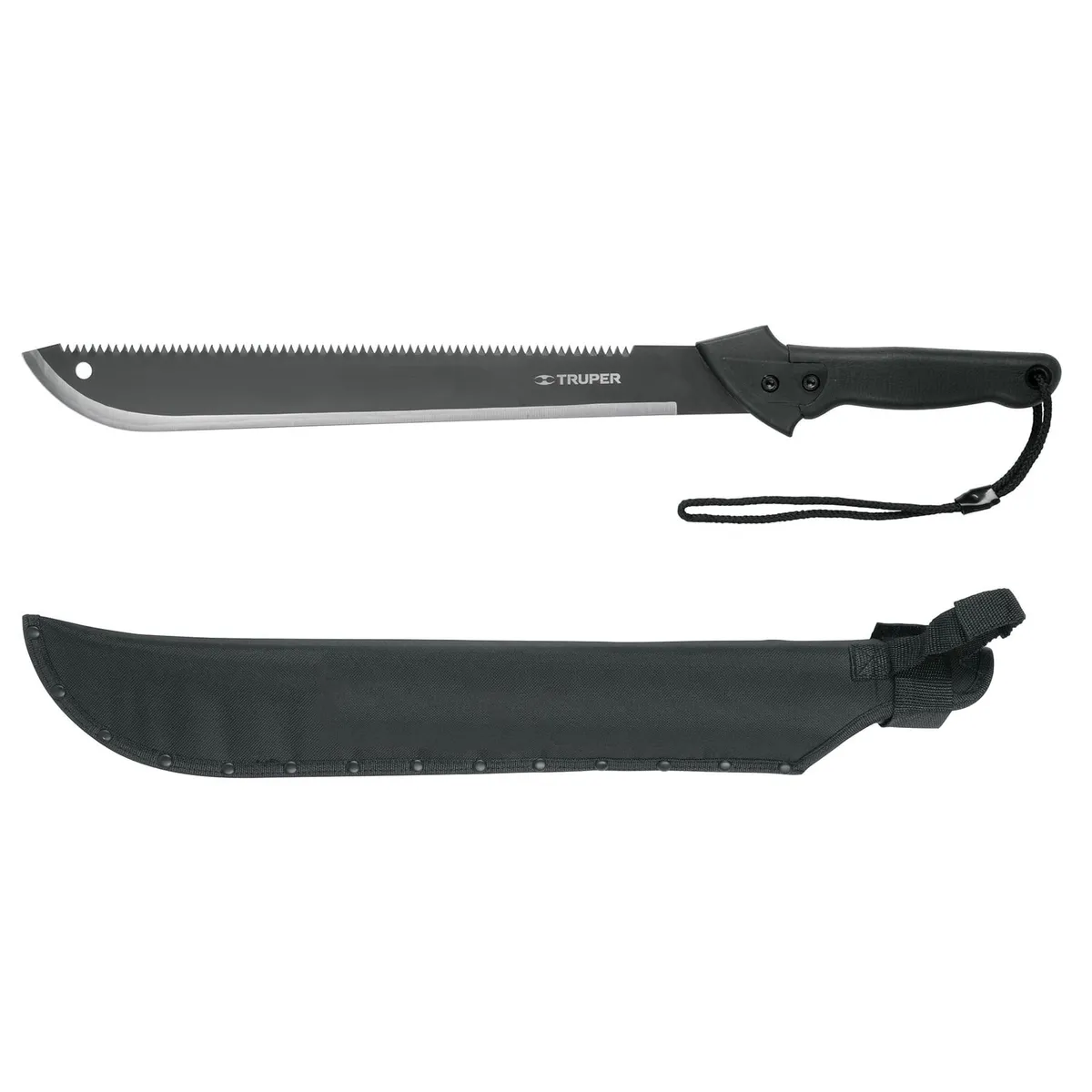 TRUPER - Machete Truper Doble Filo 18 Pulg(46cm) Con funda