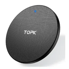 GENERICO - Cargador inalámbrico celular rápido 10W para Iphone Samsung LG Huawei