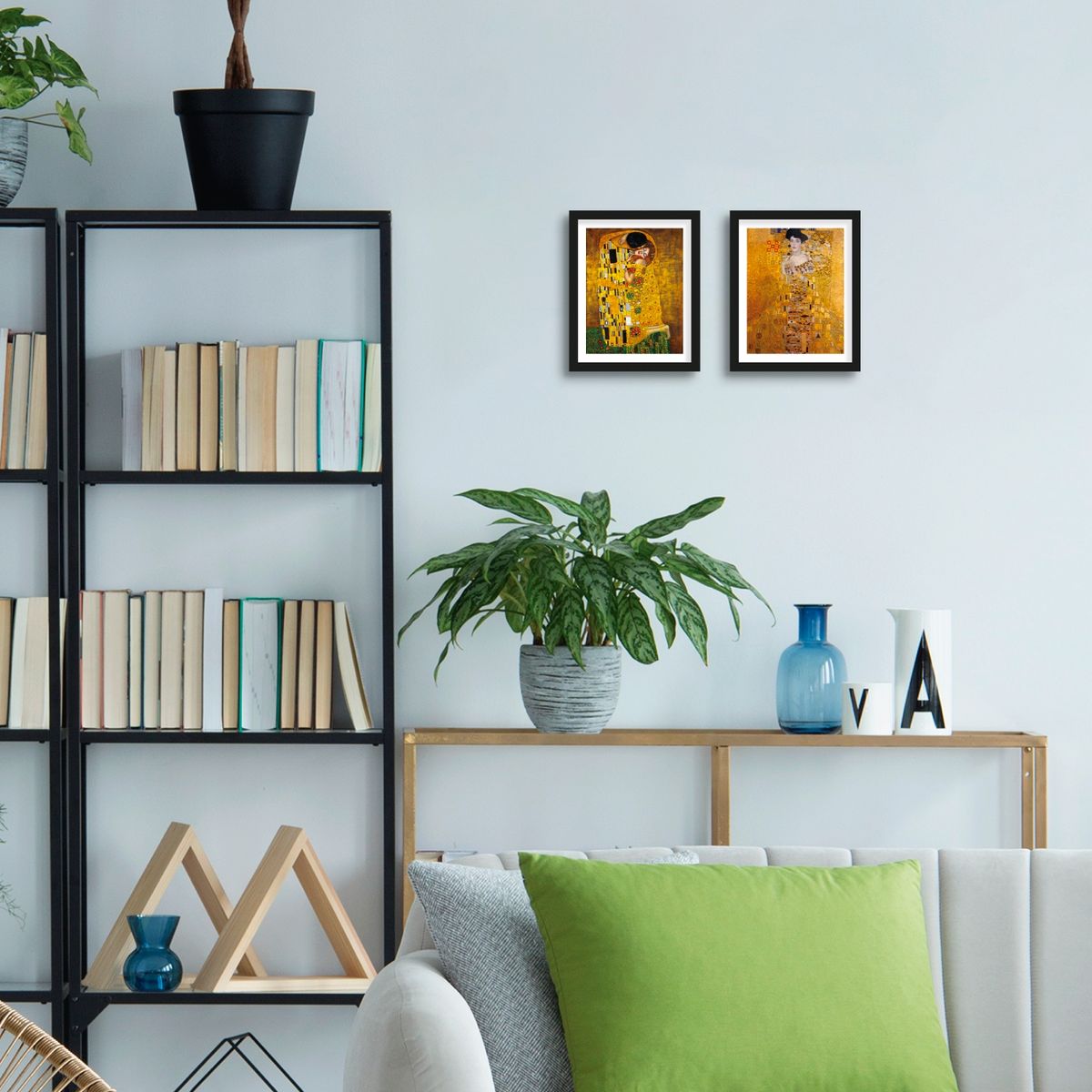 GENERICO - Set de 2 cuadros de 20x25 de Gustav Klimt