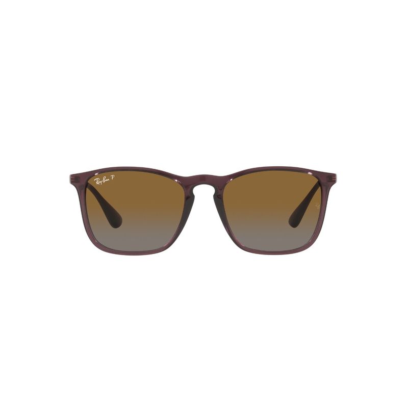 RAY BAN - Lentes de Sol Chris Marrón Traslúcido Polarizados