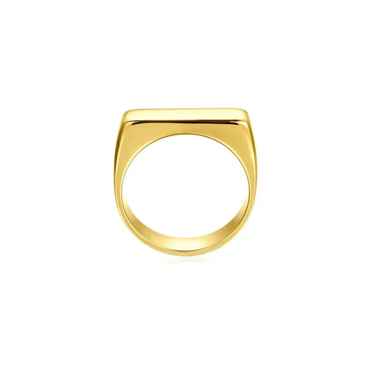 GENERICO - ANILLO MUJER MODELO PASIÓN BAÑADO EN ORO 18K