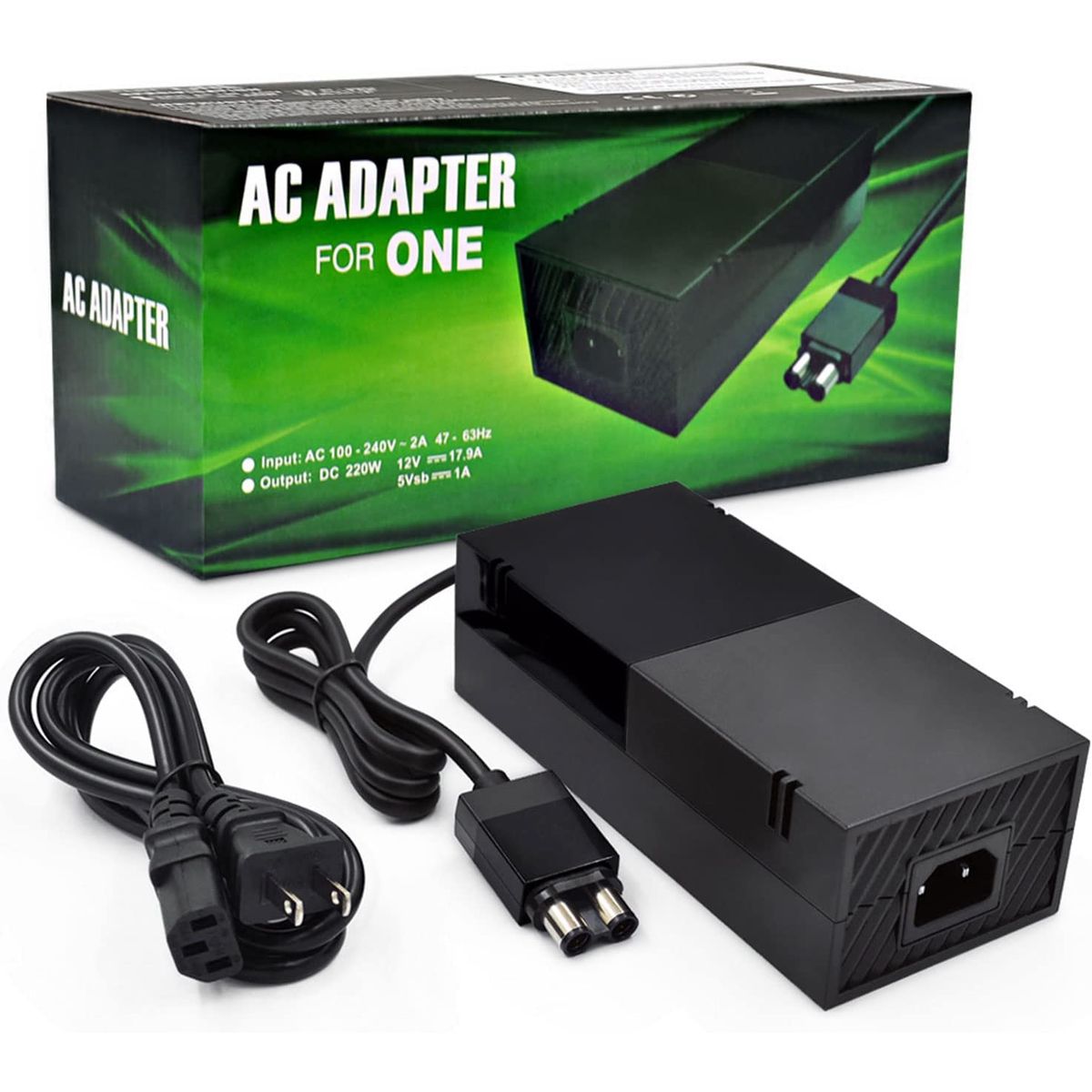 GENERICO - Fuente De Poder Para Xbox One Multivoltaje De 100-240v