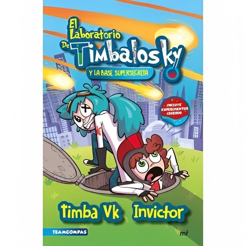 TOP10BOOKS - LIBRO EL LABORATORIO DE TIMBALOSKY Y LA BASE SUPERSECRETA /415