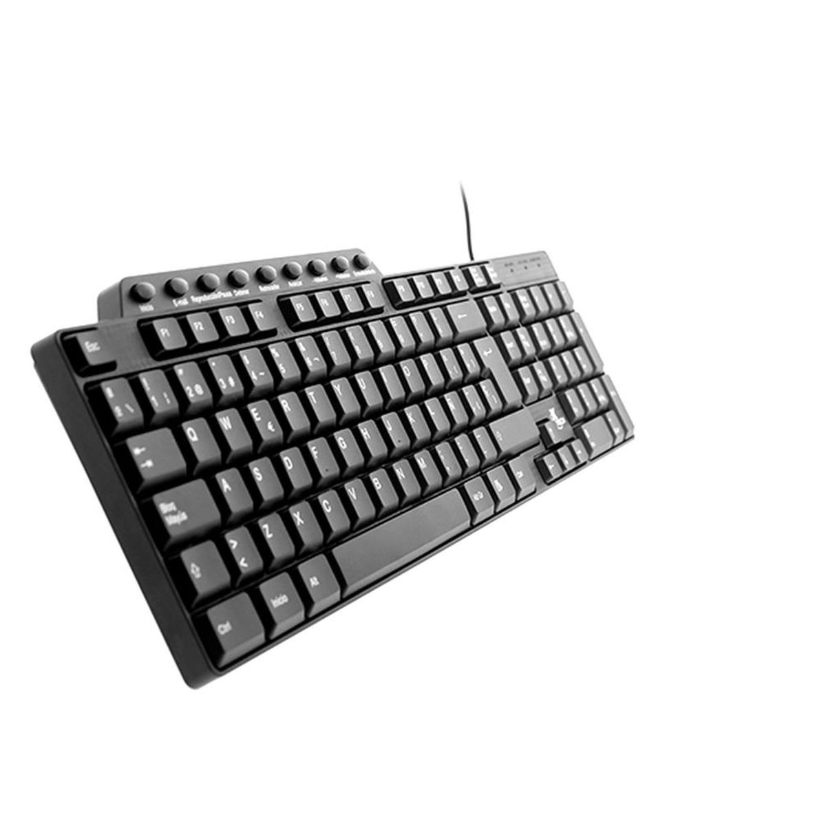 XTECH - Teclado USB español compacto C/pad numerico Xtech XTH-160S