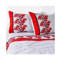 CANNON - Sabanas King 144 Hilos Black and Red
