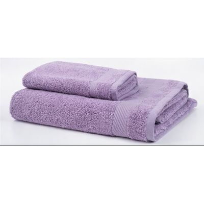 Imagen 2 del producto Set Toalla Mano Baño Algodon American Family Rosa