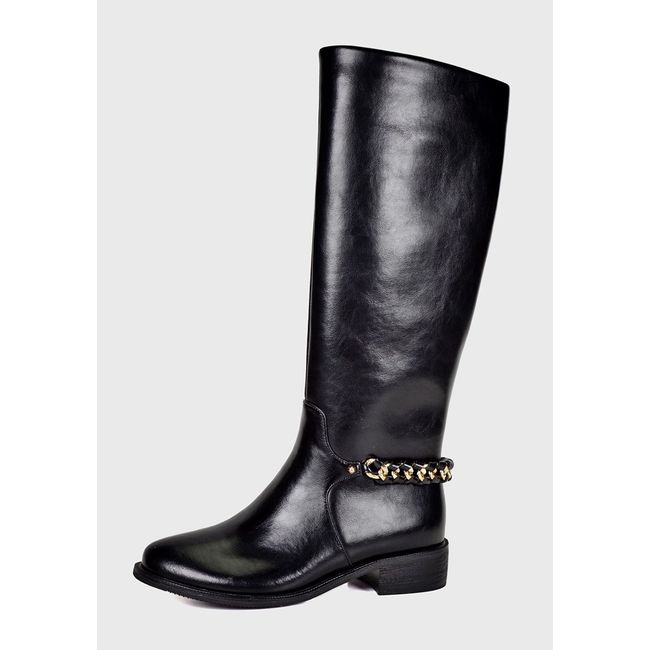 DEGAS - Bota Cuero Murcia Negro DEGAS