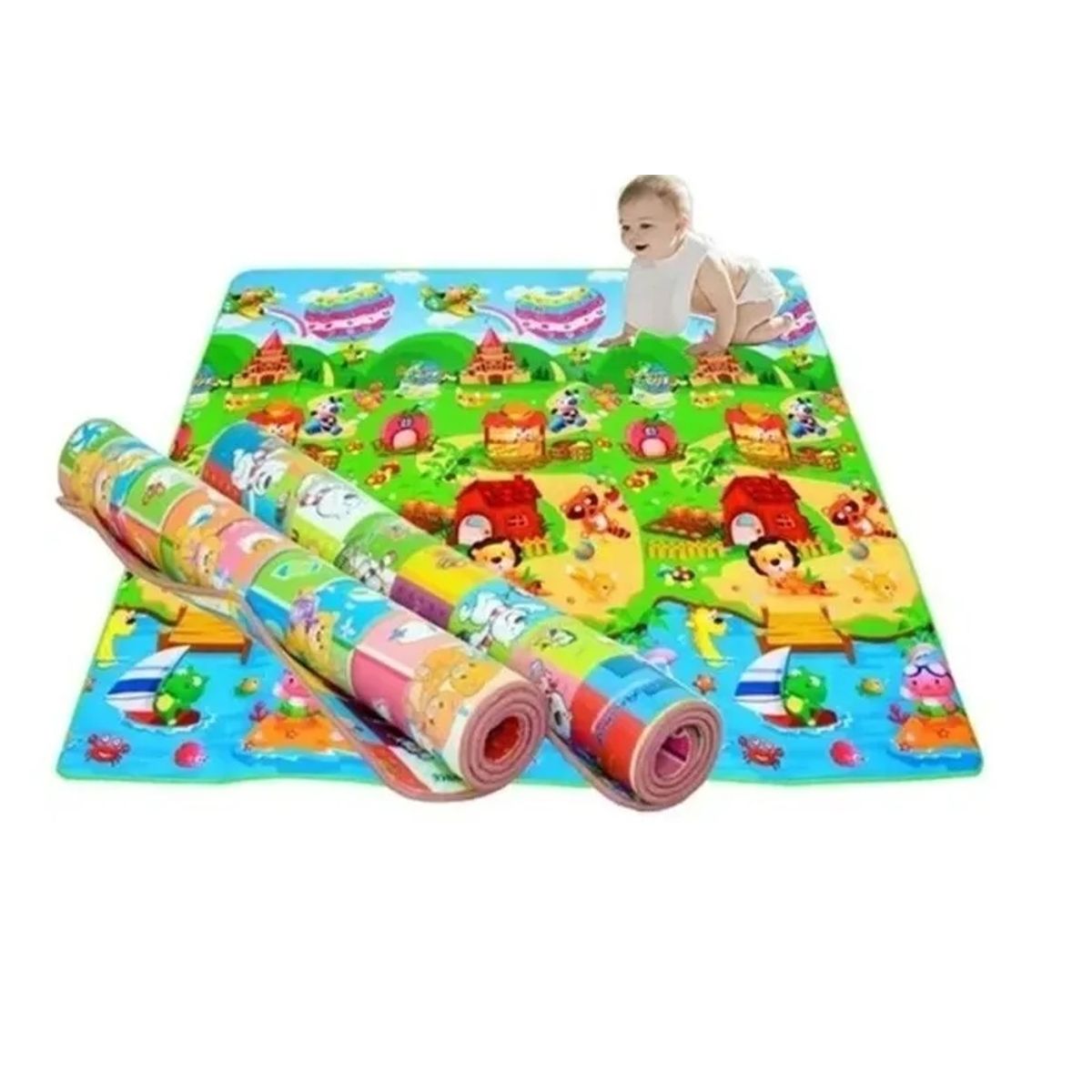 OBSESIONATE - Alfombra antigolpes reversible