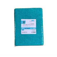 Set Toalla Mano + Baño Algodon American Family Turquesa