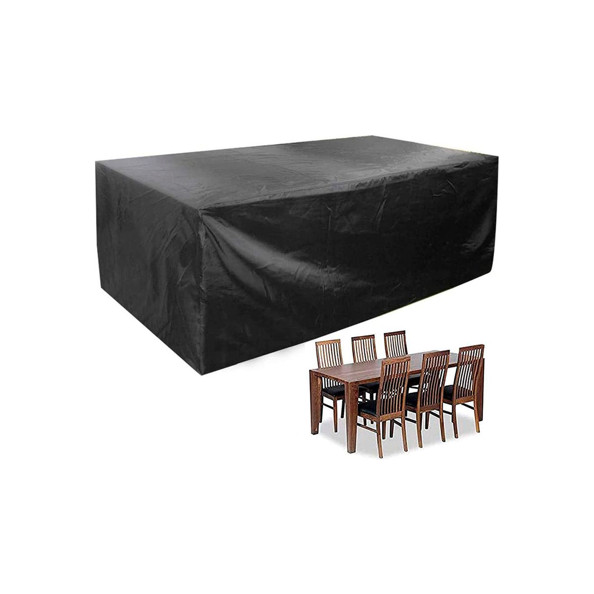 GENERICO - Funda de Mesa de Exterior Impermeable 250x250cm
