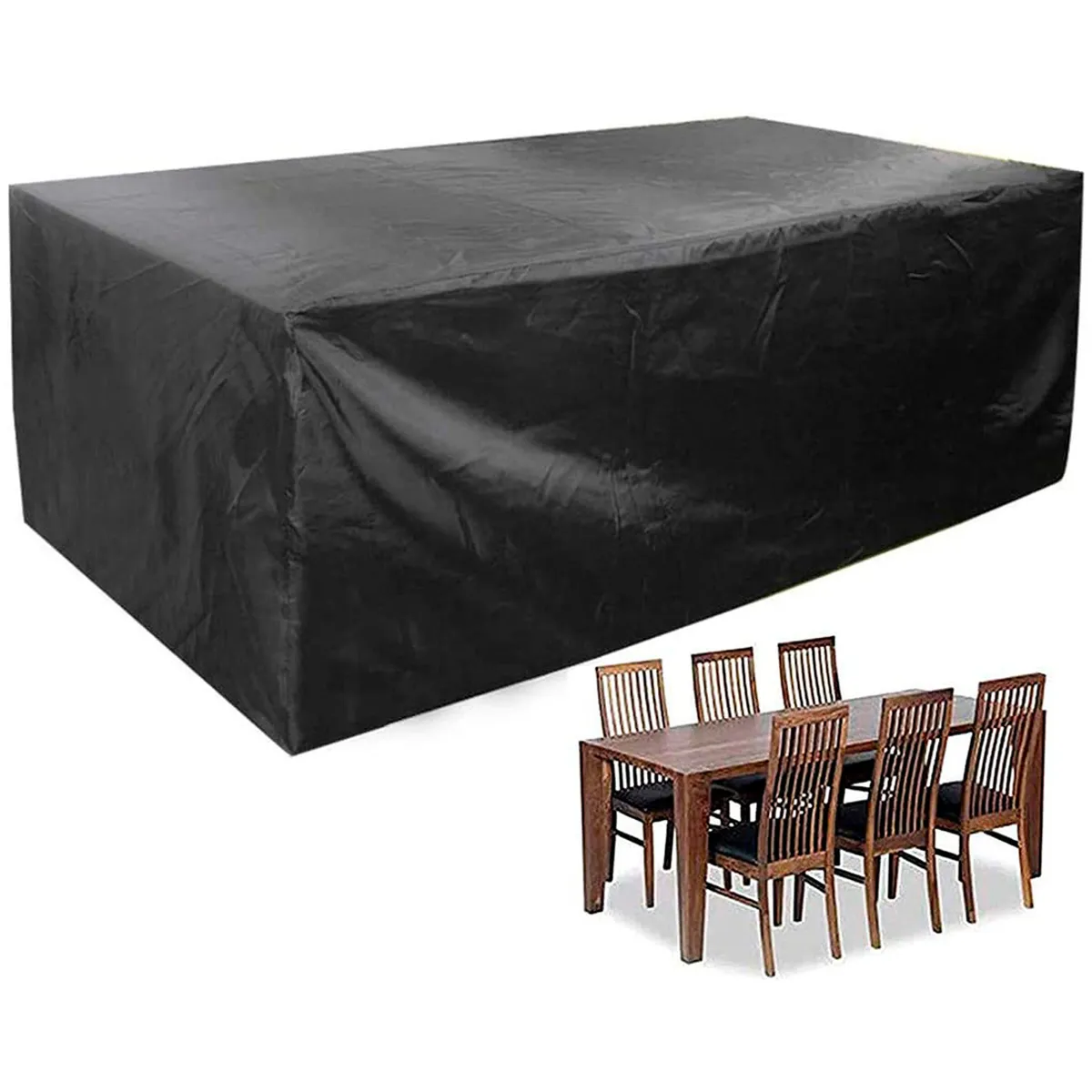 GENERICO - Funda de Mesa de Exterior Impermeable 170x94cm