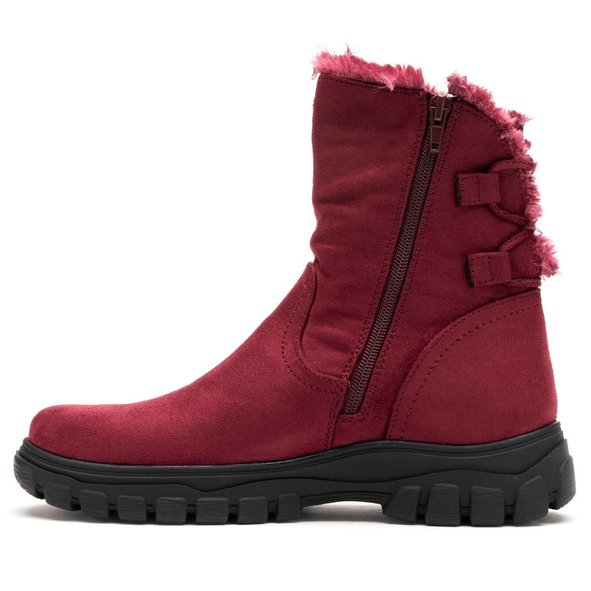 THUNDER BLUE - Bota Mujer Burdeo Aventura Thunder Blue