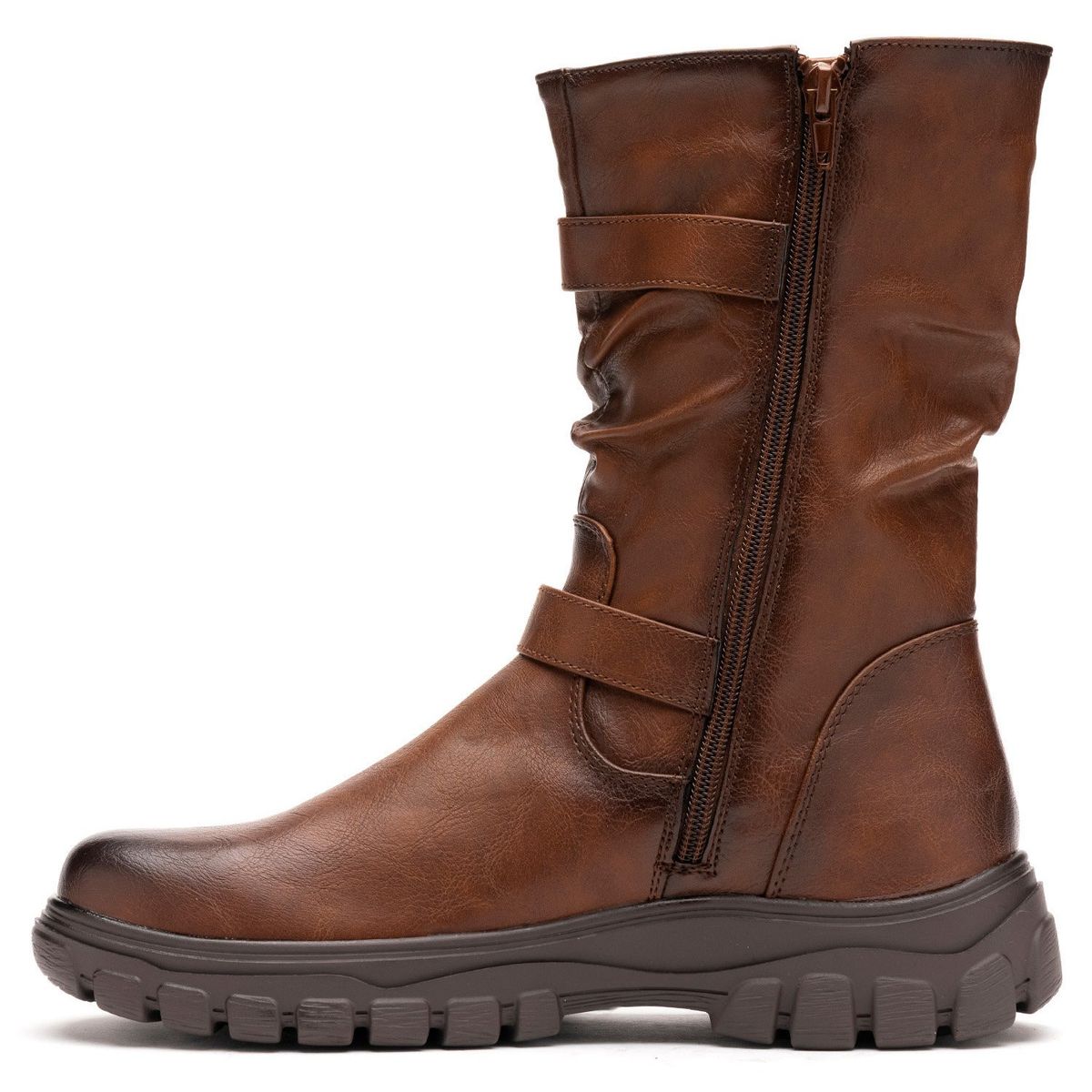 THUNDER BLUE - Bota Mujer Café Karín Thunder Blue