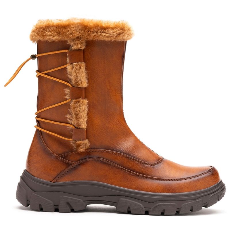 THUNDER BLUE - Bota Mujer Café Yadi Thunder Blue