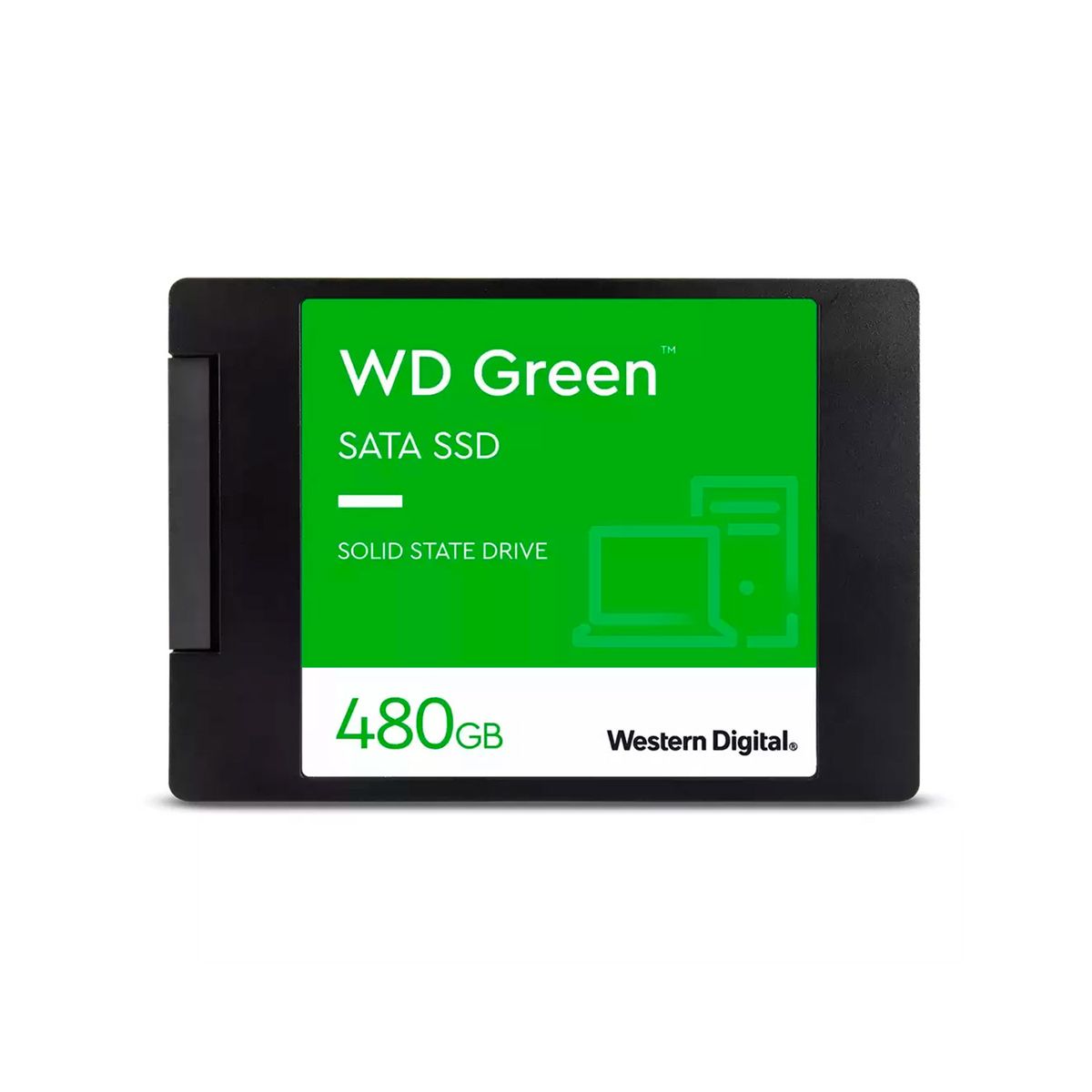 WESTERN DIGITAL - Disco Solido SSD Interno WD Green 480GB SATA 6Gb/s 545MB/s [ WDS480G3G0A ]
