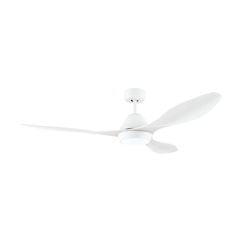 EGLO - Ventilador de Techo Antibes Acero Blanco Abs 18W Con Control Cod35015