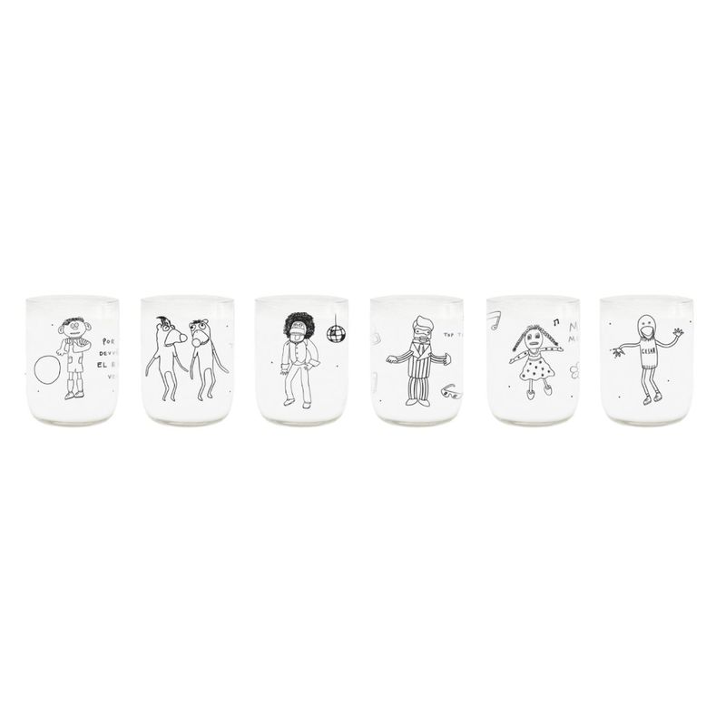 GREEN GLASS - Pack Karaoke 31 Minutos - Juego de 6 Vasitos 200 ML