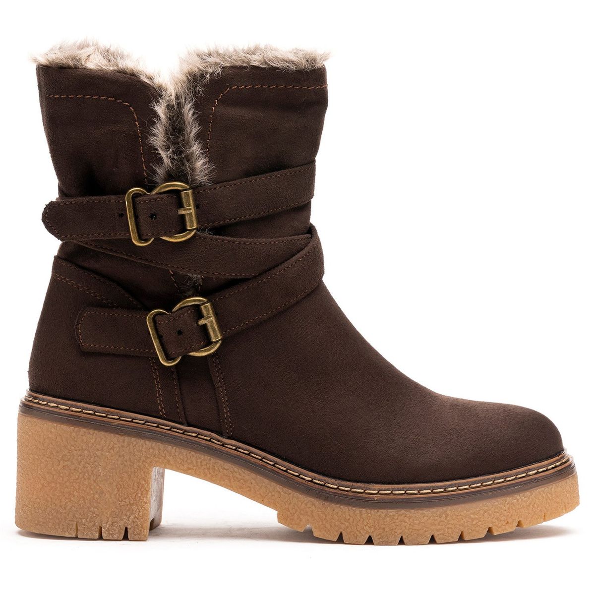 THUNDER BLUE - Bota Mujer Café Oscuro Ainoa Thunder Blue