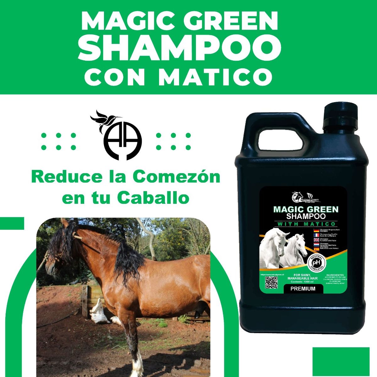 GENERICO - MAGIC GREEN CABALLOS
