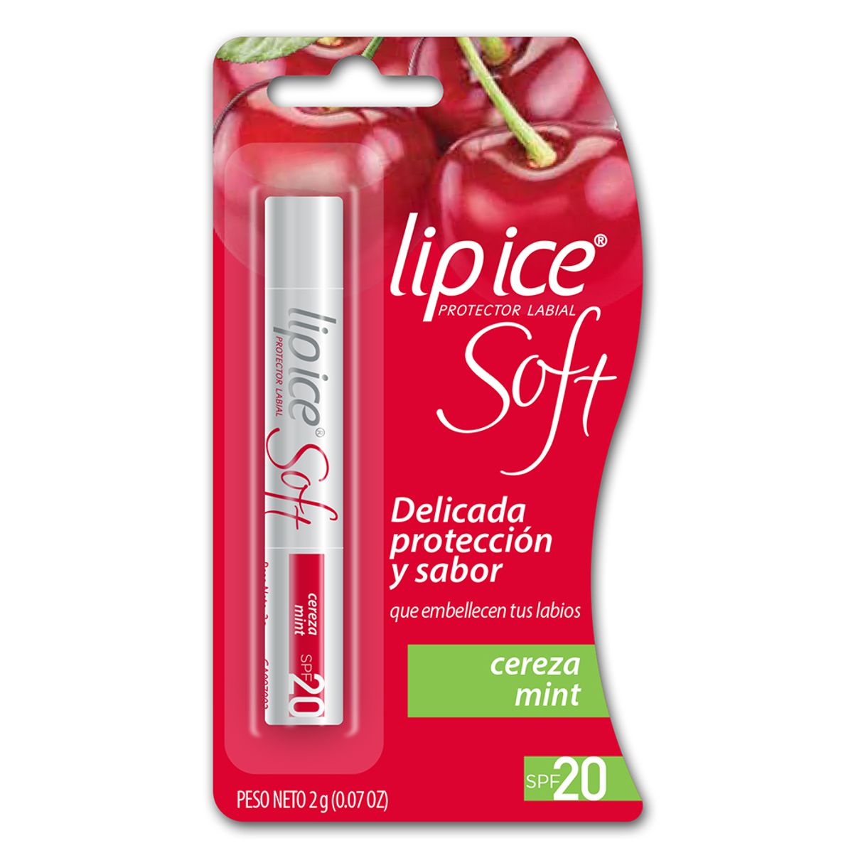 LIP ICE - Lip Ice Soft Cereza Menta Spf20
