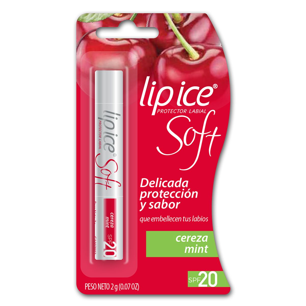 LIP ICE - Lip Ice Soft Cereza Menta Spf20