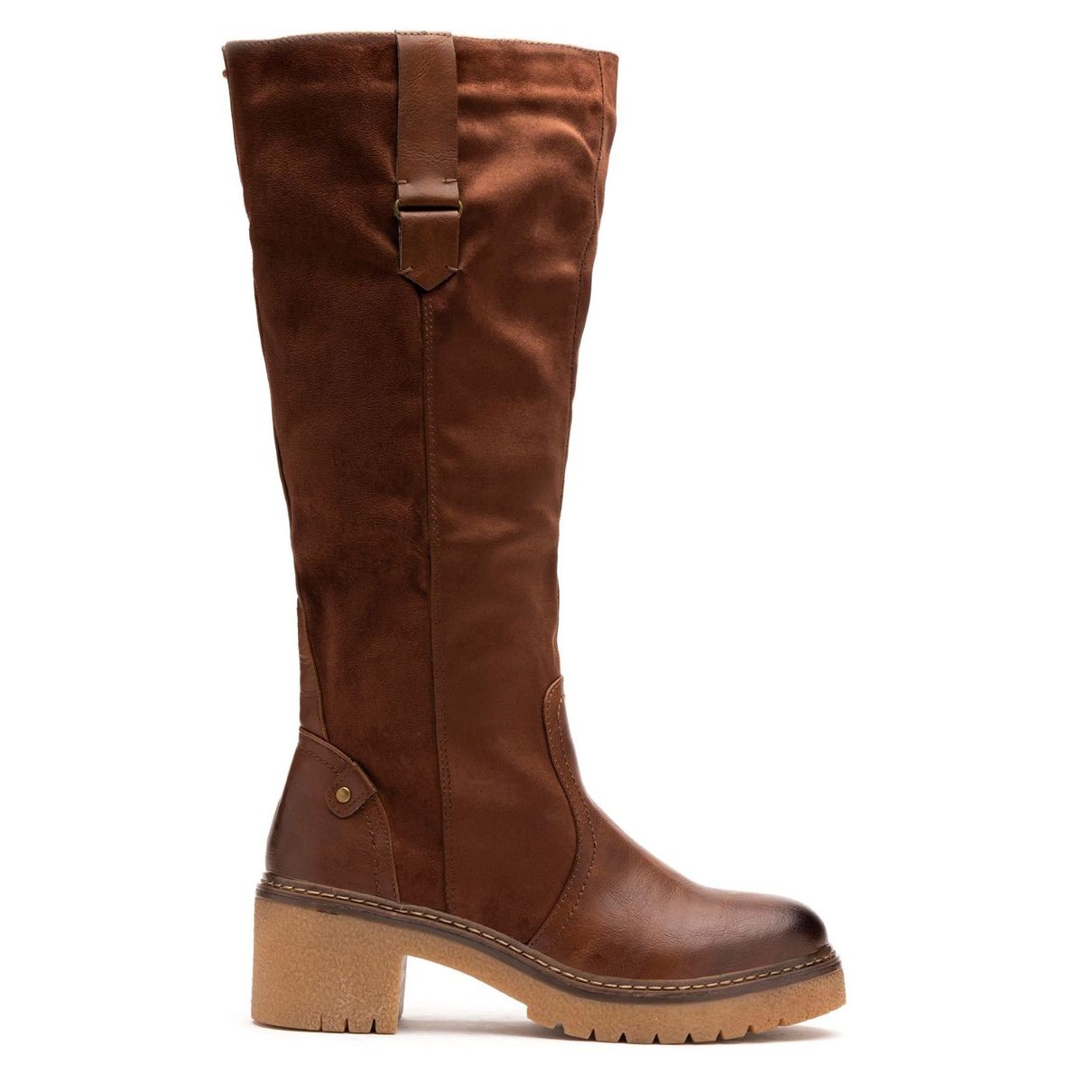 THUNDER BLUE - Bota Mujer Café Gabi Thunder Blue