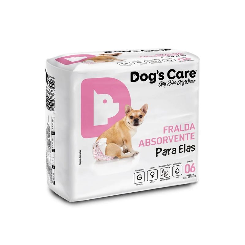GENERICO - Pañal Perro Dog Care Mascotas Absorbente Celo Hembra Talla G