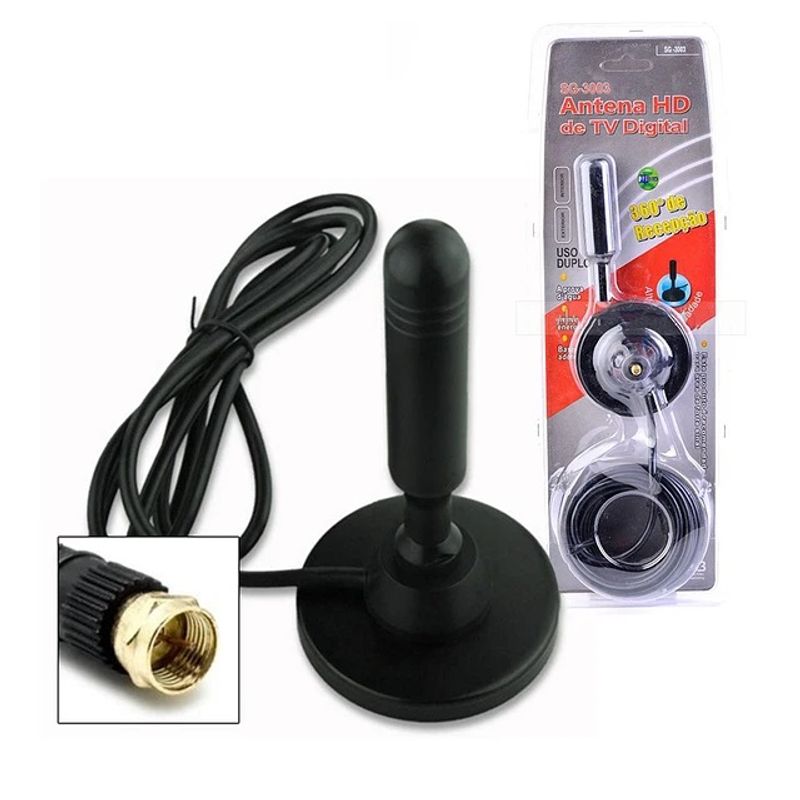 GENERICO - Antena HD de Televisión Digital Smart Tv Plasma Lcd