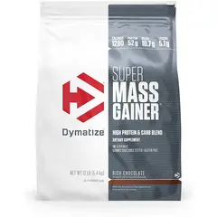 DYMATIZE - SUPER MASS GAINER – 12 LIBRAS - - CHOCOLATE