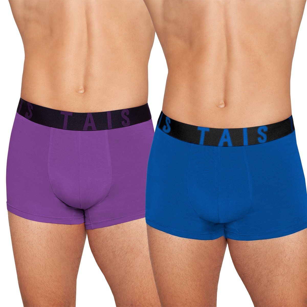 TAIS - 2 Unidades Bóxer Bamboo Ultra Fresco Púrpura