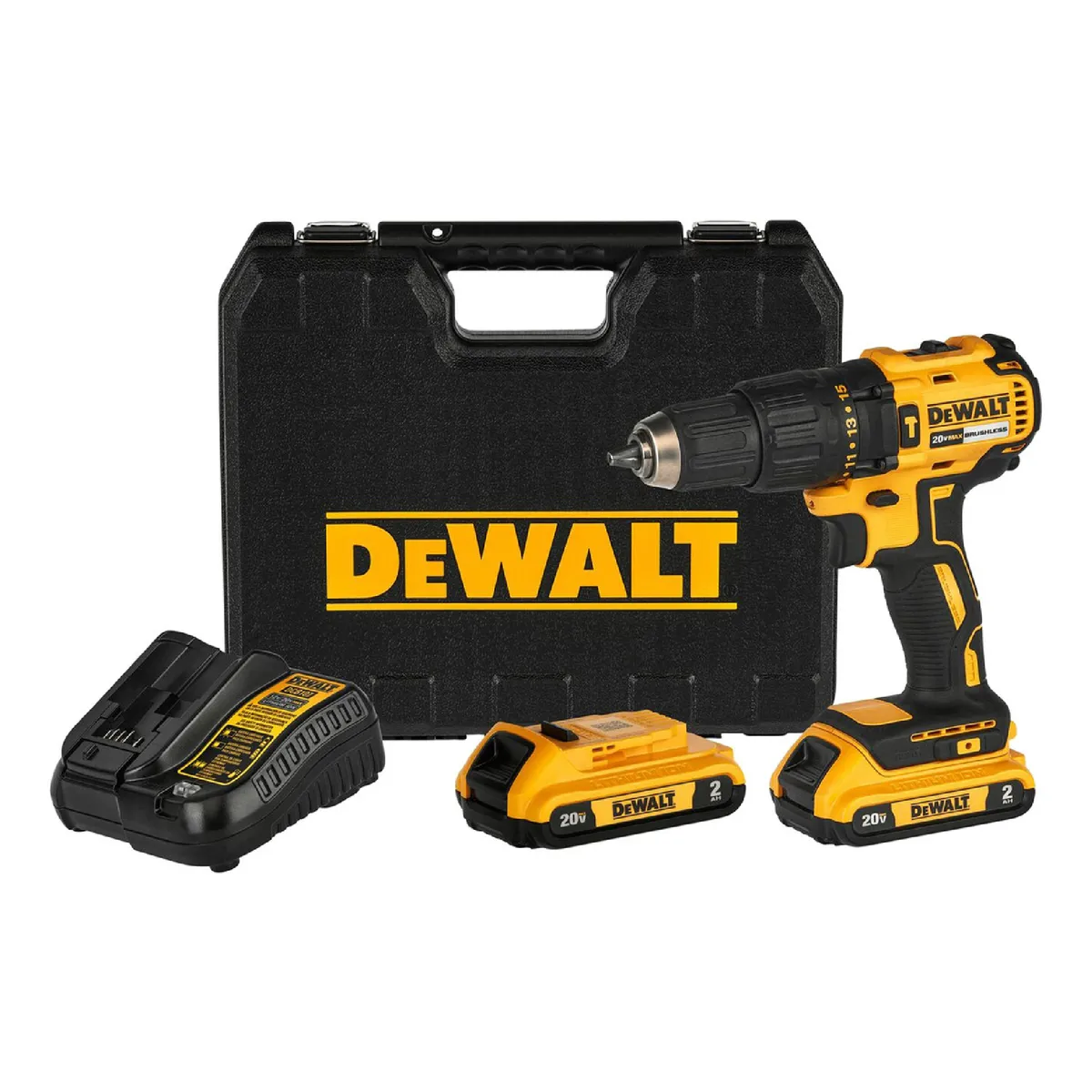 DEWALT - Taladro Percutor Inalámbrico Dewalt 20v Brushless Dcd7781d2