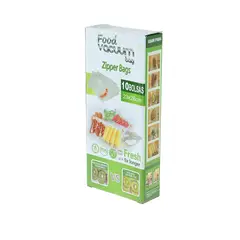 FOOD VACUUM BAG - Pack 10 Bolsas al Vacío para Alimentos FVB 23x28 cm