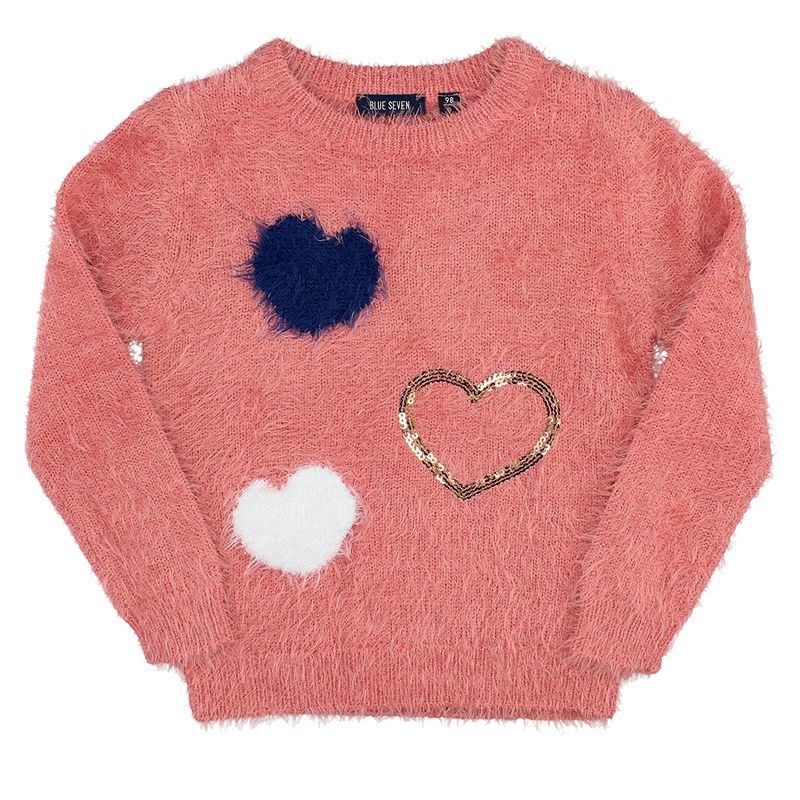 BUBBLE GUMMERS - SWEATER NIÑA BUBBLEGUMMERS SPORTY ROSADO