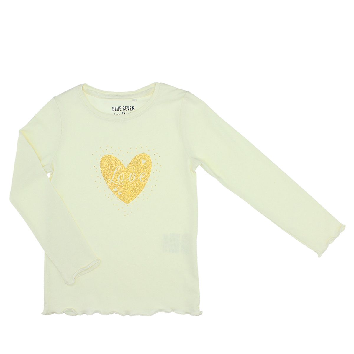 BUBBLE GUMMERS - POLERA MANGA LARGA NIÑA BUBBLEGUMMERS HEART BLANCO