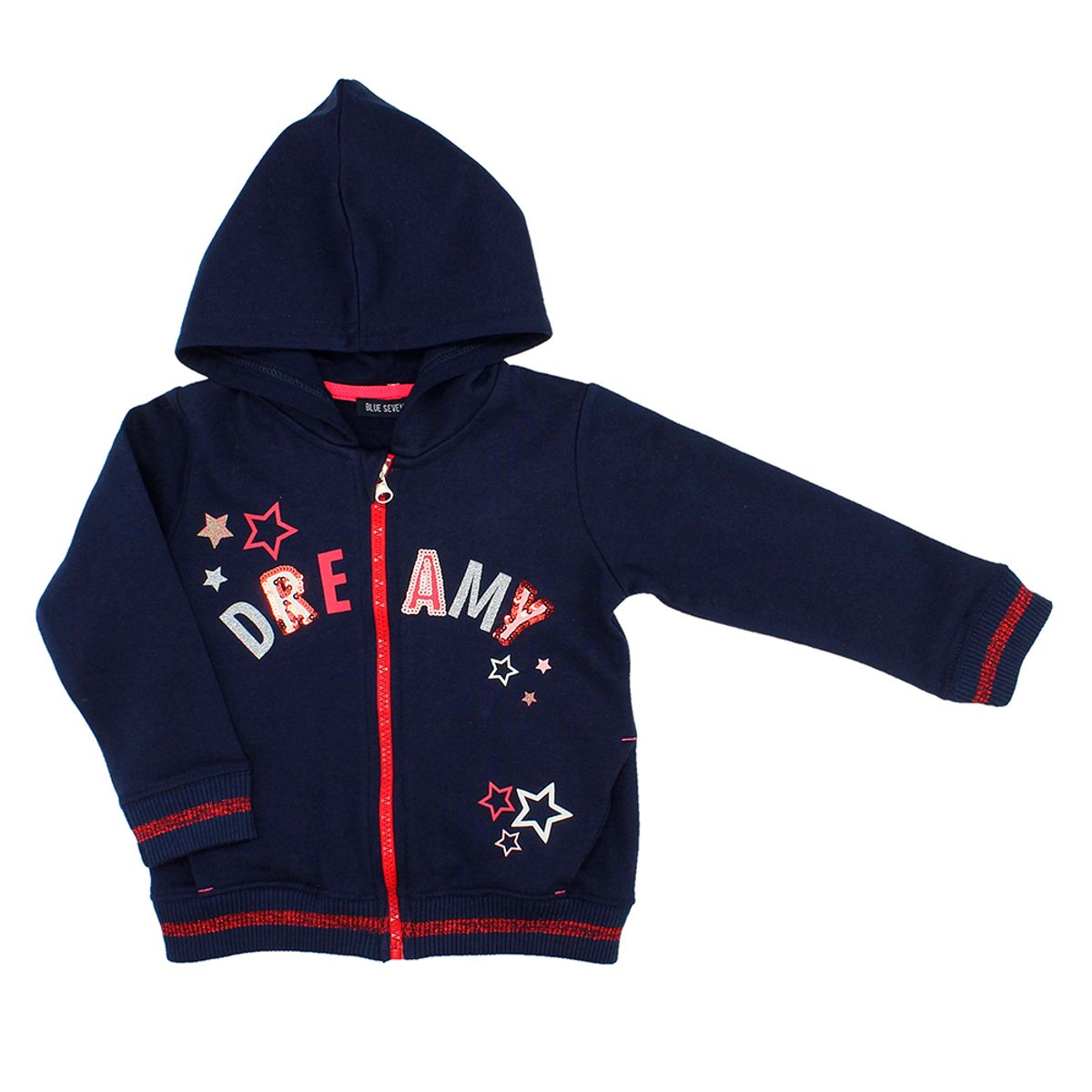 BUBBLE GUMMERS - Poleron Niña Bubblegummers Sporty Azul