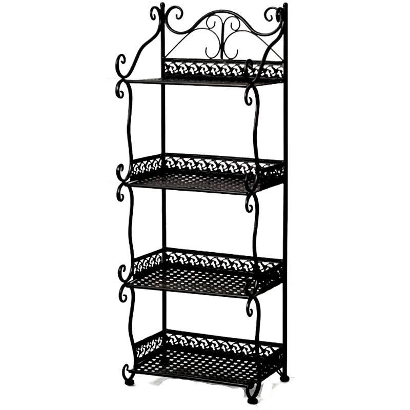 GENERICO - Estante Organizador Metalico Baño 33x20x105cm