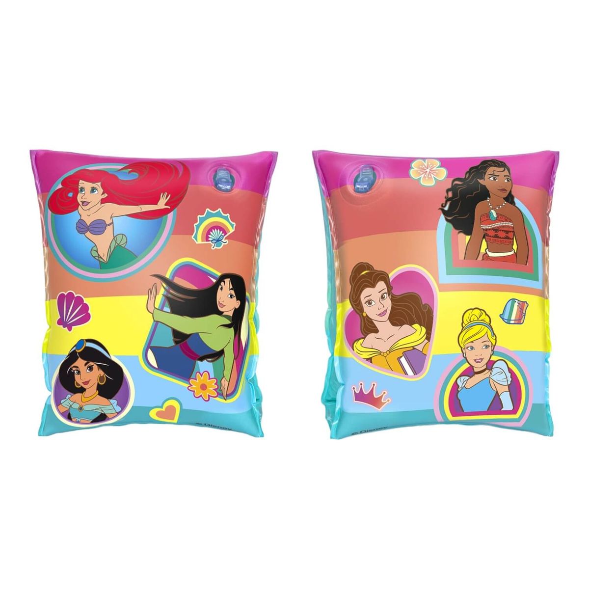 BESTWAY - Alitas Inflable Princesas Disney 3-6 Años