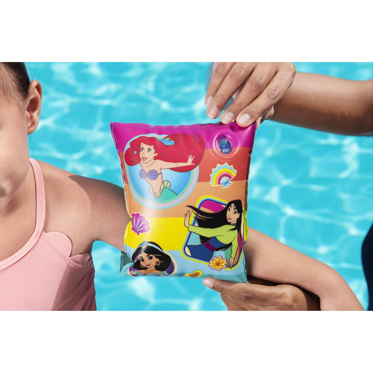 BESTWAY - Alitas Inflable Princesas Disney 3-6 Años