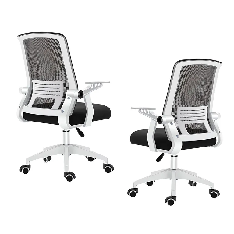 Pack 2 Sillas De Oficina Escritorio Ejecutiva - Blanco